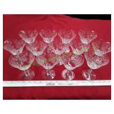 Vintage Fostoria Etched Crystal Stemware