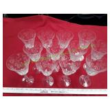 Vintage Fostoria Etched Crystal Stemware