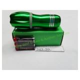Iron Bridge Green 9 Led Aluminum Flashlight