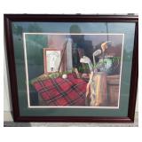 Framed Ronald Lewis Print