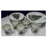 Staffordshire China Christmas Collection