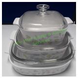 Corning Ware Browning Casserole Dish