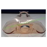 Vintage Blush Depression Serving Dish