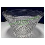 Pressed Glass Punch Bowl