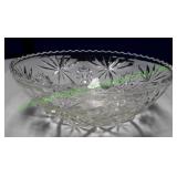 Pressed Glass Bowl