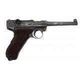 ENGRAVED DWM 1906 AMERICAN EAGLE LUGER 7.65 PISTOL