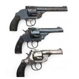 TOP BREAK REVOLVERS FOR PARTS OR REPAIR LOT OF 3