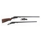 12 GAUGE SHOTGUN PARTS - 3 RECEIVERS & 2 BARRELS
