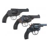 38 CALIBER REVOLVERS FOR PARTS OR REPAIR LOT OF 3