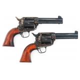 SEQUENTIAL ASM NEW DAKOTA MODEL 1873 REVOLVERS