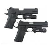 NIGHTHAWK CUSTOM SEQUENTIAL PAIR 45 ACP PISTOLS