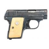 1920 COLT MODEL 1908 HAMMERLESS .25 ACP CAL PISTOL