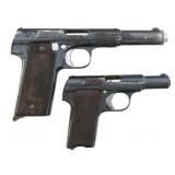 ASTRA 9mm PISTOLS FOR REPAIR LOT OF 2
