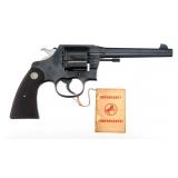 1939 COLT NEW SERVICE .38 SPECIAL CALIBER REVOLVER