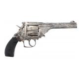 BELGIUM .44 CALIBER TOP BREAK DA REVOLVER