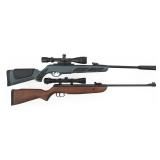 GAMO AND BENJAMIN .177 CALIBER AIR RIFLES LOT OF 2