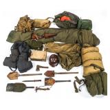 WWI - COLD WAR US ARMY FIELD GEAR