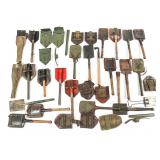 WWII - COLD WAR US & GERMAN ENTRENCHING TOOLS