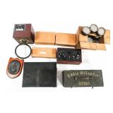 WWII - COLD WAR USMC TOOL BOX & CIVILIAN RADIOS