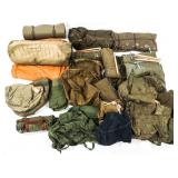 WWII - MODERN CONFLICTS US ARMY TENT GEAR & BAGS