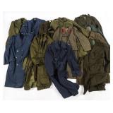 WWII - COLD WAR WORLD MILITARY OVERCOATS