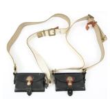 ITALIAN CARABINIERI CARTRIDGE BOX LOT OF 2