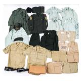 COLD WAR US ARMY SF & WOMENS UNIFORM GROUPING LOT