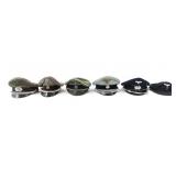 CONTEMPORARY REENACTOR WWII GERMAN VISOR CAPS