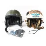 COLD WAR US ARMY & COAST GUARD FLIGHT HELMETS