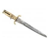 CONTEMPORARY / REENACTOR 19th C. UK VIVIAN BAYONET