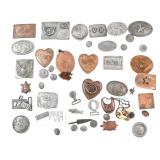 REENACTOR US CIVIL WAR BUCKLES / BUTTONS & COINS