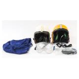 COLD WAR BRITISH FLIGHT HELMETS