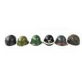 WWII - COLD WAR WORLD MILITARY HELMETS