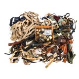 WWII - COLD WAR ERA US ARMY SUSPENDER & BELT LOT