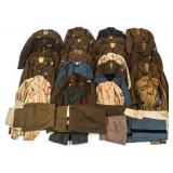 WWII - KOREAN WAR US ARMY OFF. / EM & NCO UNIFORMS