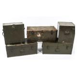 WWII - KOREAN WAR US ARMY TRUNKS & DUPLICATOR