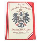 ATLAS OF IMPERIAL GERMANY ARMY & NAVY 1984 REPRINT