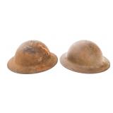 WWI US M1917 DOUGHBOY HELMETS