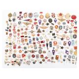 COLD WAR SOVIET UNION MILITARY & POLITICAL BADGES