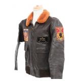 KOREAN WAR - VIETNAM WAR US NAVY G-1 FLIGHT JACKET