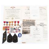 WWII US ARMY BATAAN DEATH MARCH NAMED POW GROUP