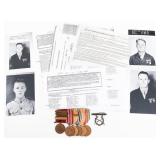 WWII USMC PEARL HARBOR SURVIVOR NAMED MEDAL GROUP