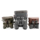WWII - COLD WAR US & FRENCH BINOCULARS