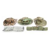VIETNAM WAR US ARMY BUSH & JUNGLE BOONIE HATS