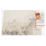 WWII GERMAN & AMERICAN RED CROSS MAPS