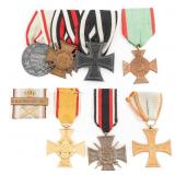 WWI IMPERIAL GERMAN LIPPE WAR HONOR CROSS & MEDALS
