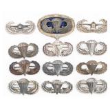 WWII - POST WAR US AIRBORNE JUMP & GLIDER WINGS