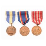 USN YANGTZE, SPANISH, & NICARAGUAN CAMPAIGN MEDALS
