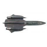 BOB GILLILAND SIGNED SR-71 "BLACKBIRD" MODEL PLANE