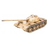 SOVIET RUSSIAN T-54/55 BRASS DESK DISPLAY TANK